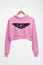 Load image into Gallery viewer, Top Gun Crop HOODIE FOR WOMEN-Light Baby Pink-Ektarfa.online
