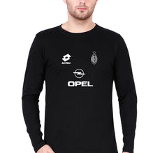 Load image into Gallery viewer, A.C. Milan Football Full Sleeves T-Shirt for Men-Black-Ektarfa.online
