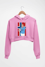 Load image into Gallery viewer, Erling Haaland Crop HOODIE FOR WOMEN-Light Baby Pink-Ektarfa.online
