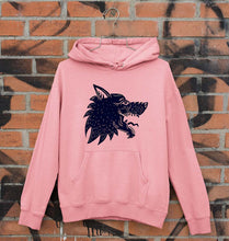 Load image into Gallery viewer, Wolf Unisex Hoodie for Men/Women-Light Pink-Ektarfa.online
