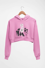 Load image into Gallery viewer, Alucard Crop HOODIE FOR WOMEN-Light Baby Pink-Ektarfa.online
