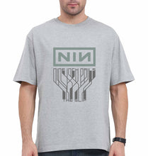 Load image into Gallery viewer, Nine Inch Nails Oversized T-Shirt for Men-Grey-Ektarfa.online

