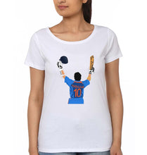 Load image into Gallery viewer, Sachin Tendulkar T-Shirt for Women-White-Ektarfa.online
