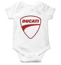 Load image into Gallery viewer, Ducati Kids Romper Kids Romper For Baby Boy/Girl-0-5 Months(18 Inches)-White-Ektarfa.online
