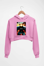 Load image into Gallery viewer, 2001 A Space Odyssey Crop HOODIE FOR WOMEN-Light Baby Pink-Ektarfa.online

