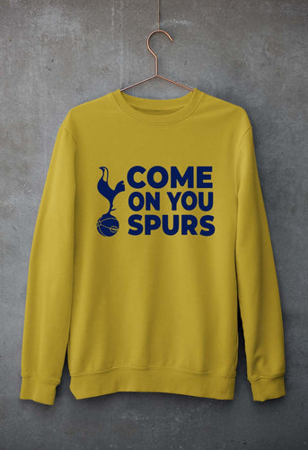 Tottenham Hotspur (Spurs) Unisex Sweatshirt for Men/Women-Mustard yellow-Ektarfa.online