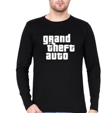 Load image into Gallery viewer, Grand Theft Auto (GTA) Full Sleeves T-Shirt for Men-Black-Ektarfa.online
