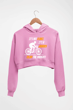 Load image into Gallery viewer, Cycling Crop HOODIE FOR WOMEN-Light Baby Pink-Ektarfa.online
