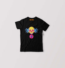 Load image into Gallery viewer, Cartoon Skull Kids T-Shirt for Boy/Girl-Navy Blue-Ektarfa.online
