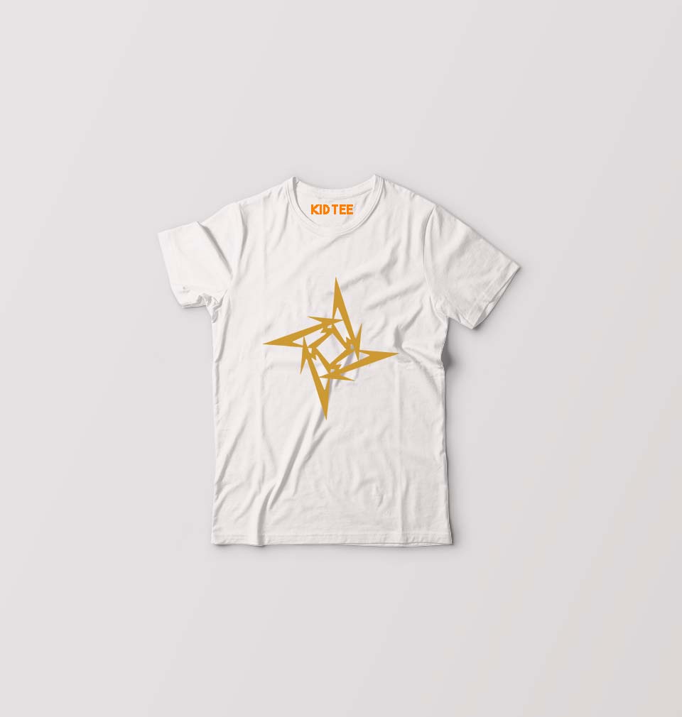 Metallica Kids T-Shirt for Boy/Girl-White-Ektarfa.online