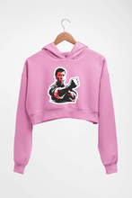 Load image into Gallery viewer, IP Man Crop HOODIE FOR WOMEN-Light Baby Pink-Ektarfa.online
