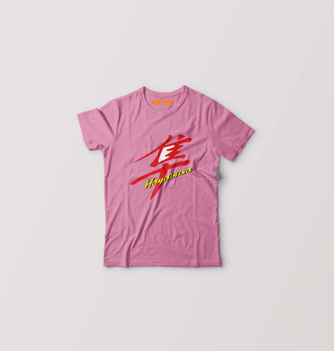 Suzuki Hayabusa Kids T-Shirt for Boy/Girl-Pink-Ektarfa.online