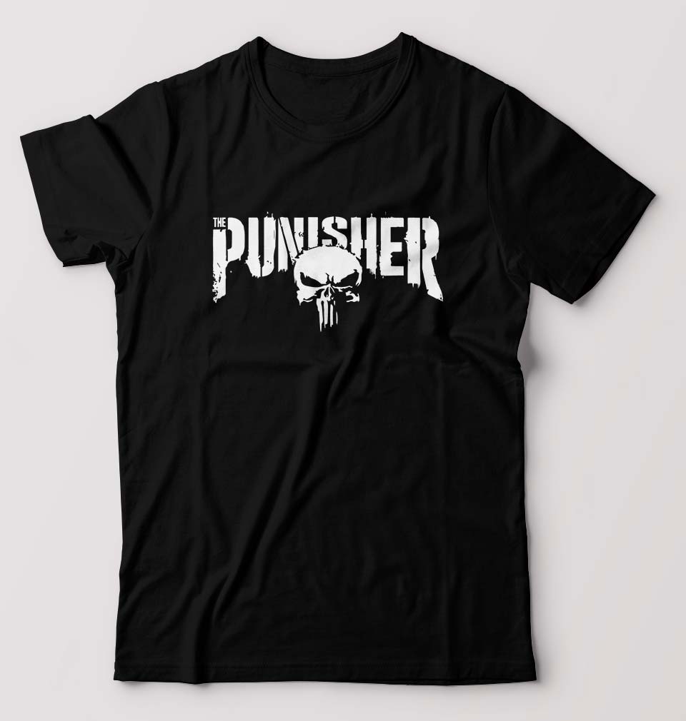 Punisher T-Shirt for Men-Black-Ektarfa.online