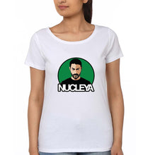 Load image into Gallery viewer, Nucleya T-Shirt for Women-White-Ektarfa.online
