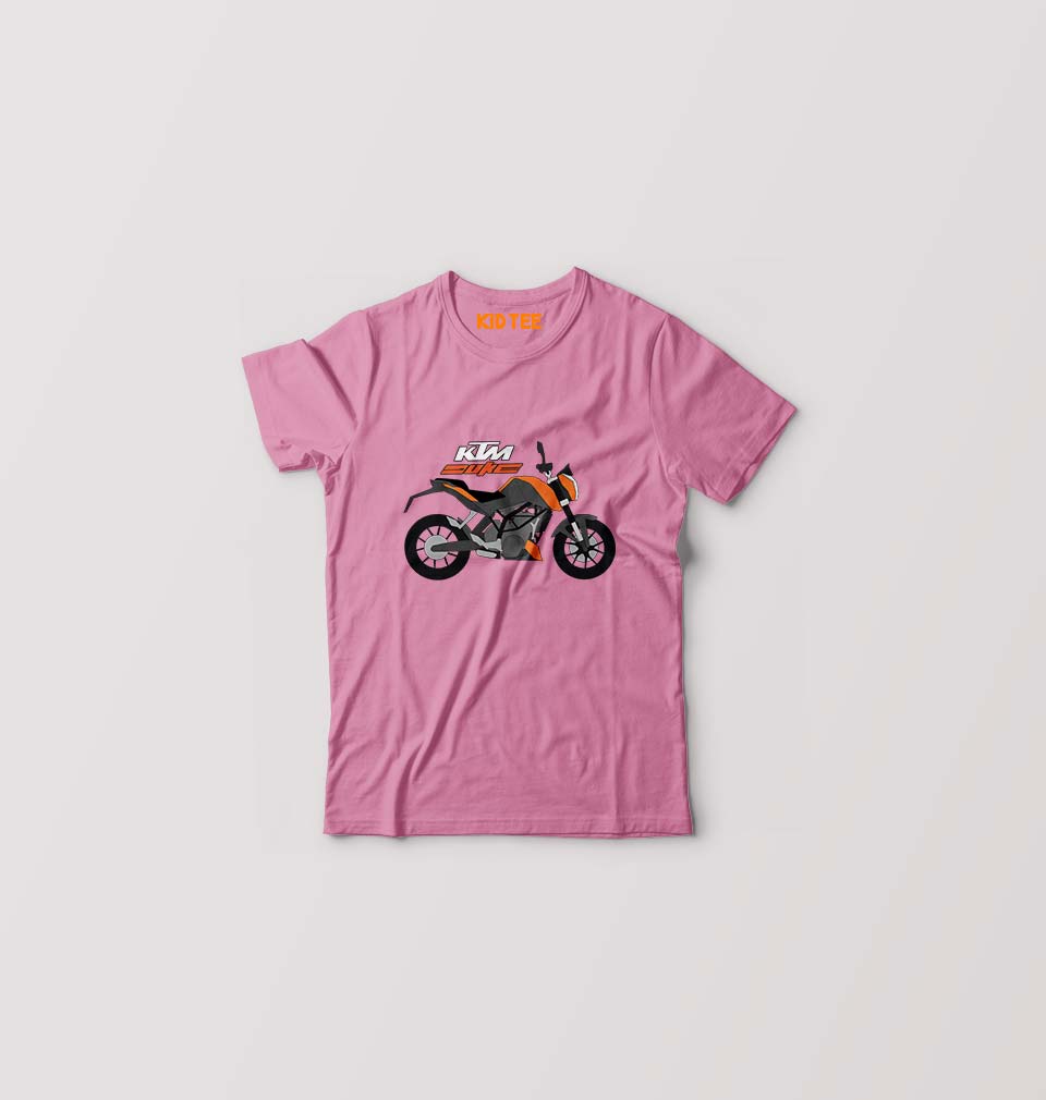 Duke Kids T-Shirt for Boy/Girl-Pink-Ektarfa.online