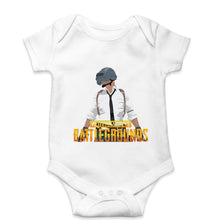 Load image into Gallery viewer, PUBG Player Unknown&#39;s Battleground Romper For Baby Boy/Girl-0-5 Months(18 Inches)-White-Ektarfa.online
