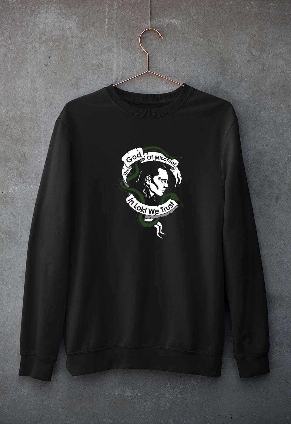 Loki Sweatshirt for Men/Women-Black-Ektarfa.online