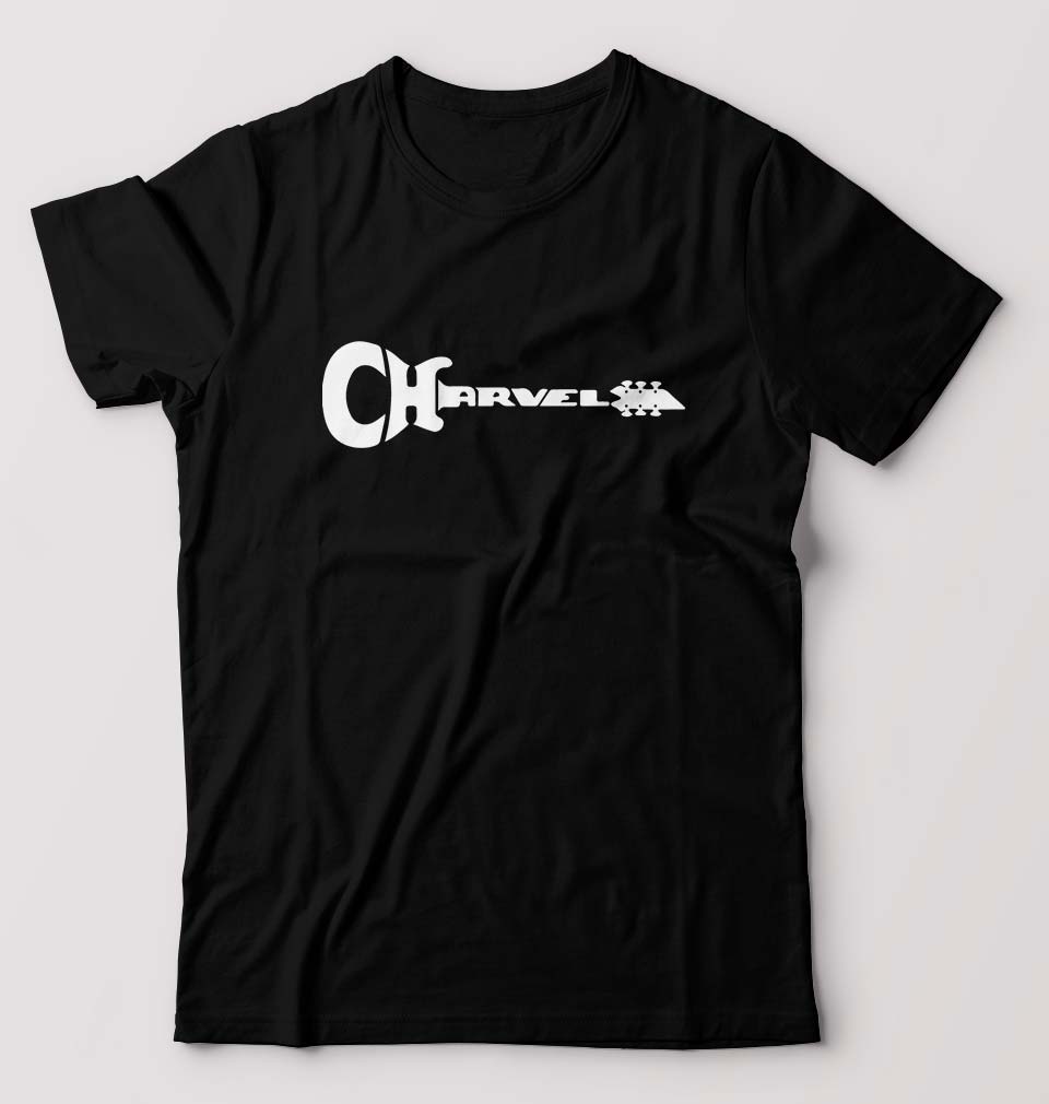 Charvel Guitar T-Shirt for Men-Black-Ektarfa.online