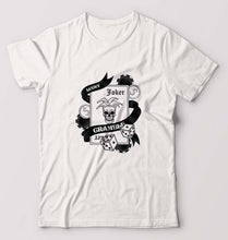 Load image into Gallery viewer, Joker Card Poker T-Shirt for Men-White-Ektarfa.online
