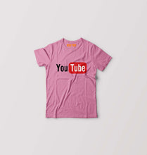 Load image into Gallery viewer, YouTube Kids T-Shirt for Boy/Girl-Pink-Ektarfa.online
