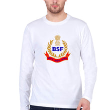 Load image into Gallery viewer, BSF Army Full Sleeves T-Shirt for Men-White-Ektarfa.online
