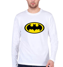 Load image into Gallery viewer, Batman Full Sleeves T-Shirt for Men-White-Ektarfa.online
