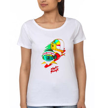 Load image into Gallery viewer, Daft Punk T-Shirt for Women-White-Ektarfa.online
