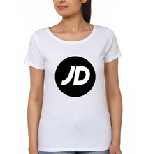 Load image into Gallery viewer, JD Sports T-Shirt for Women-White-Ektarfa.online

