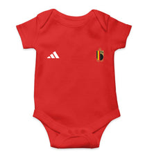 Load image into Gallery viewer, Belgium Football Kids Romper For Baby Boy/Girl-0-5 Months(18 Inches)-Red-Ektarfa.online
