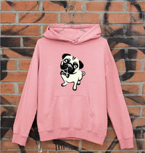 Load image into Gallery viewer, Pug Dog Unisex Hoodie for Men/Women-Light Pink-Ektarfa.online

