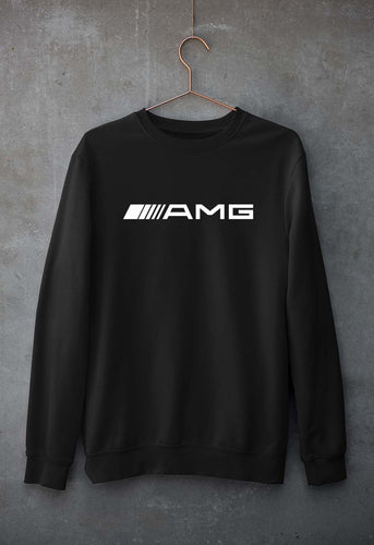 AMG Unisex Sweatshirt for Men/Women-Black-Ektarfa.online