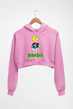 Load image into Gallery viewer, Richie Rich Crop HOODIE FOR WOMEN-Light Baby Pink-Ektarfa.online
