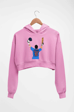Load image into Gallery viewer, Sachin Tendulkar Crop HOODIE FOR WOMEN-Light Baby Pink-Ektarfa.online
