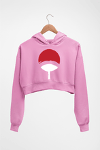 Load image into Gallery viewer, Uchiha clan Crop HOODIE FOR WOMEN-Light Baby Pink-Ektarfa.online
