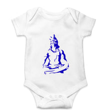 Load image into Gallery viewer, Mahakal Mahadev Bholenath Shiva Shivji Kids Romper For Baby Boy/Girl-0-5 Months(18 Inches)-White-Ektarfa.online
