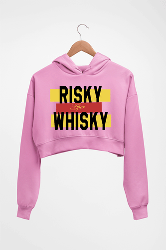 Whisky Crop HOODIE FOR WOMEN-Light Baby Pink-Ektarfa.online