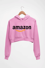 Load image into Gallery viewer, Amazon Crop HOODIE FOR WOMEN-Light Baby Pink-Ektarfa.online
