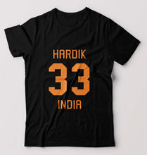 Load image into Gallery viewer, Hardik Pandya winner dinner T-Shirt for Men-Black-Ektarfa.online
