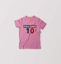 Load image into Gallery viewer, Ronaldinho Kids T-Shirt for Boy/Girl-Pink-Ektarfa.online
