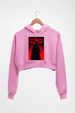 Load image into Gallery viewer, Batman Superhero Crop HOODIE FOR WOMEN-Light Baby Pink-Ektarfa.online
