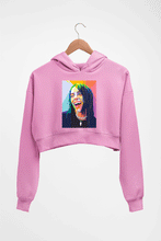 Load image into Gallery viewer, Billie Eilish Crop HOODIE FOR WOMEN-Light Baby Pink-Ektarfa.online
