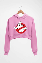 Load image into Gallery viewer, Ghostbusters Crop HOODIE FOR WOMEN-Light Baby Pink-Ektarfa.online
