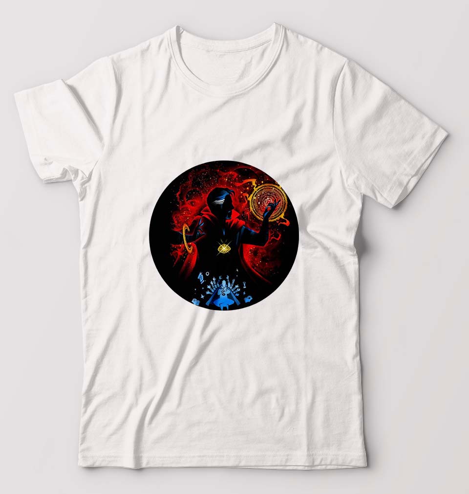 Doctor Strange T-Shirt for Men-White-Ektarfa.online