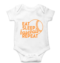 Load image into Gallery viewer, Baseball Kids Romper Kids Romper For Baby Boy/Girl-0-5 Months(18 Inches)-White-Ektarfa.online
