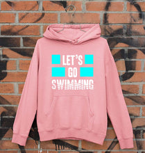 Load image into Gallery viewer, Swimming Unisex Hoodie for Men/Women-Light Pink-Ektarfa.online
