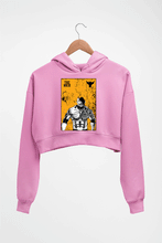 Load image into Gallery viewer, The Rock Crop HOODIE FOR WOMEN-Light Baby Pink-Ektarfa.online
