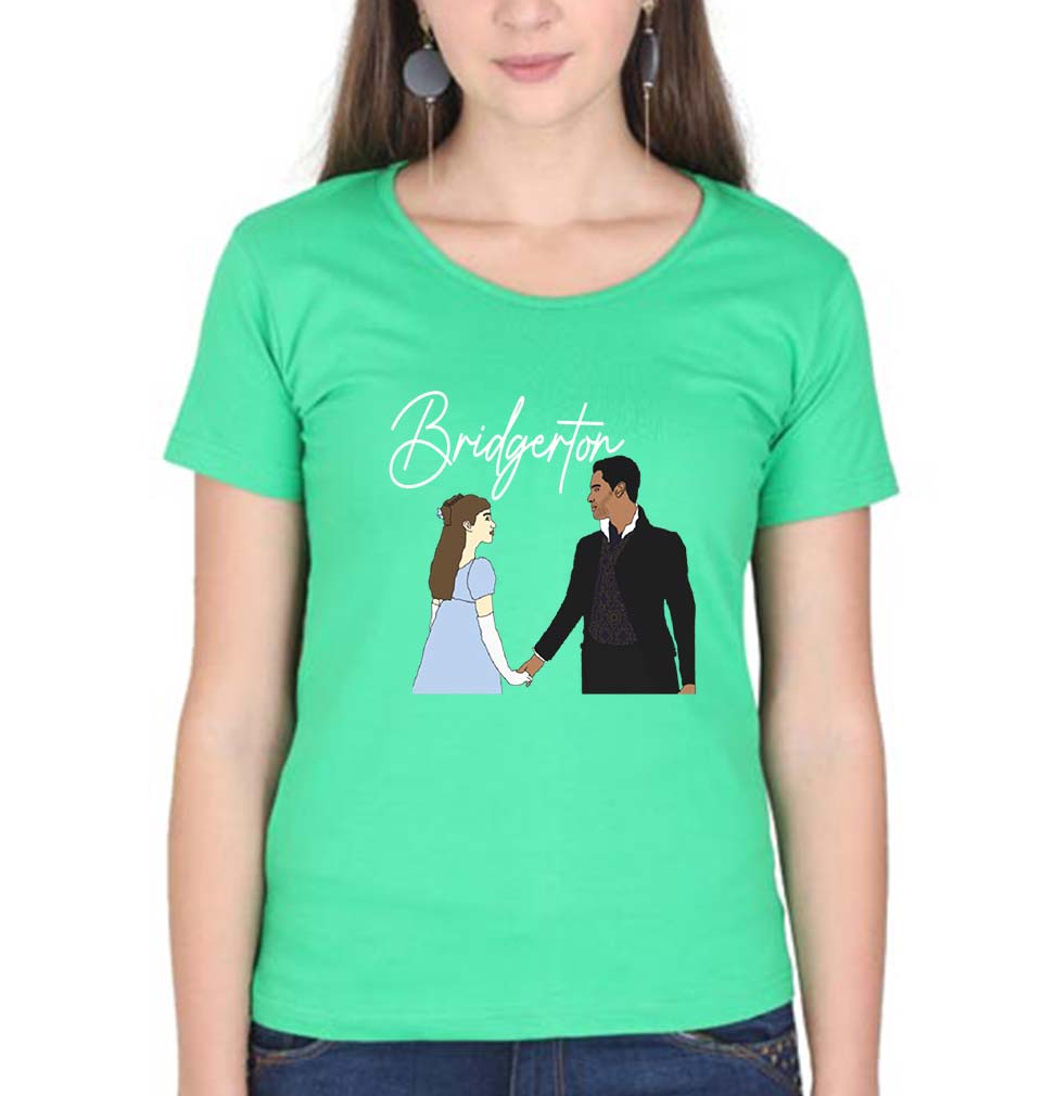 Bridgerton T-Shirt for Women-flag green-Ektarfa.online