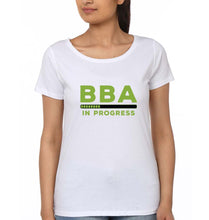Load image into Gallery viewer, BBA T-Shirt for Women-White-Ektarfa.online
