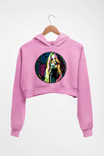 Load image into Gallery viewer, Janis Joplin Crop HOODIE FOR WOMEN-Light Baby Pink-Ektarfa.online
