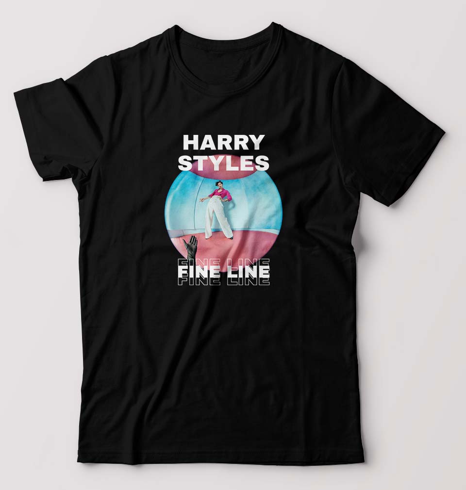 Harry Styles T-Shirt for Men-Black-Ektarfa.online